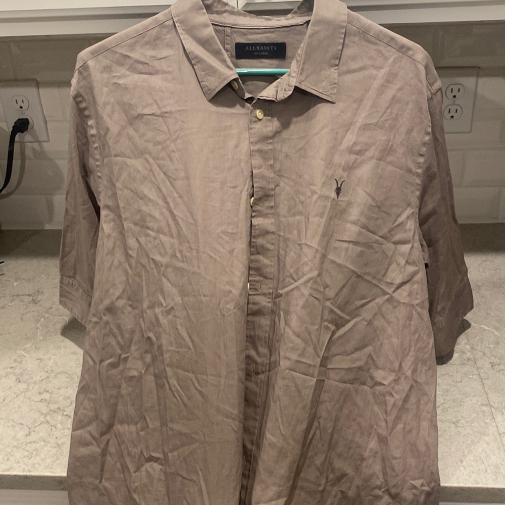 All Saints collared shirt